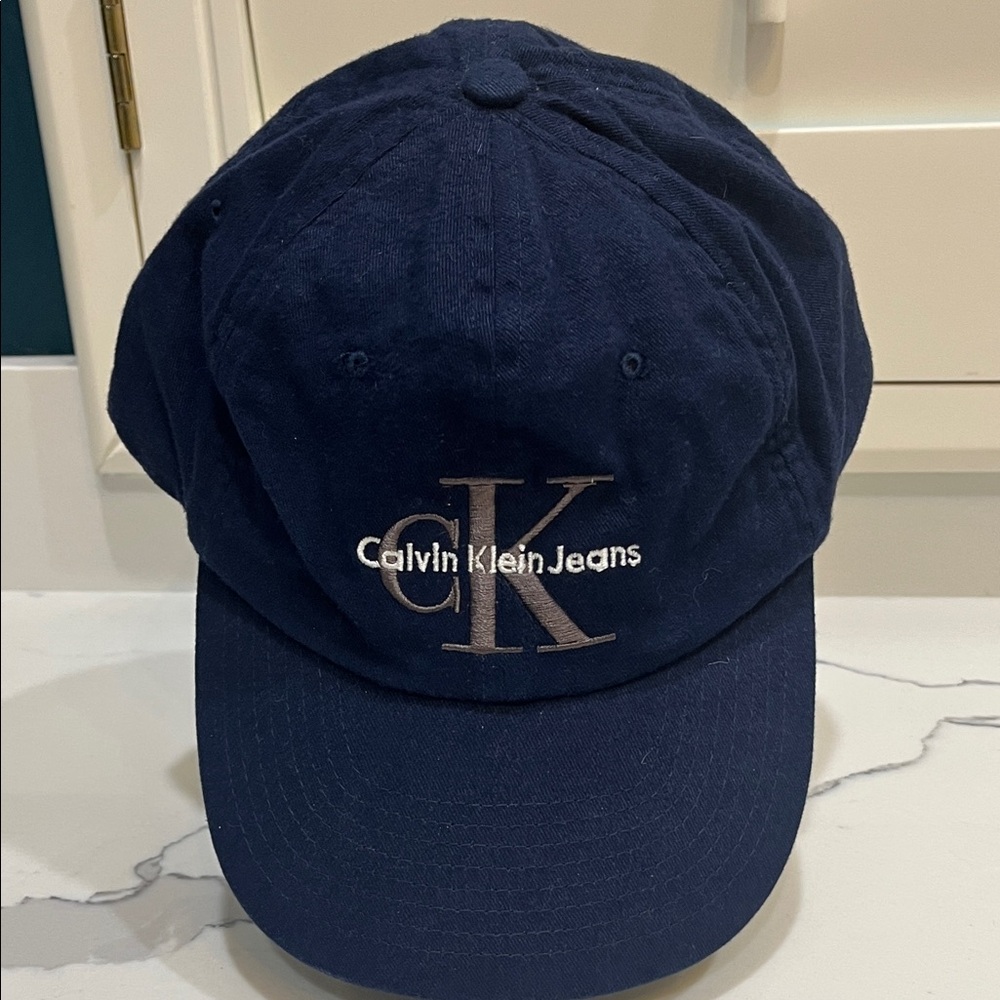 Calvin Klein Jeans Navy Blue ball 🧢